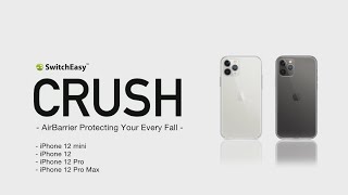 CRUSH - Ultra Clear Case with Soft Bumper + Hard Back Cover for iPhone 12 & 12 Pro | SwitchEasy screenshot 1