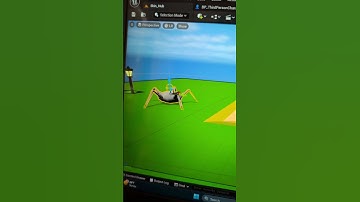 I did it!! A 100% Procedurally Animated Spider! #pitfallperil #gamedev #indiegames #3danimation