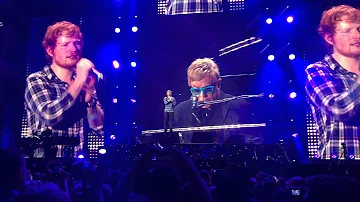 Afire Love (feat. Elton John) [Live] - Ed Sheeran @ Wembley Stadium (10/07/15)