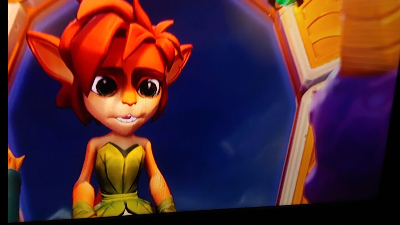 Spyro 2 Ripto's Rage Reignited Elora Shocked Ryona - YouTube