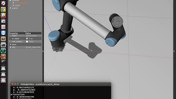 Cartesian motion of UR10-arm