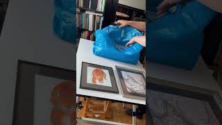 30 YRS OF TIGER’s TALE framed art reveal #drawing