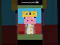Minecraft Technoblade Pixel Art 🐷👑