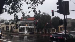 Heavy rain los gatos 1/7/2017