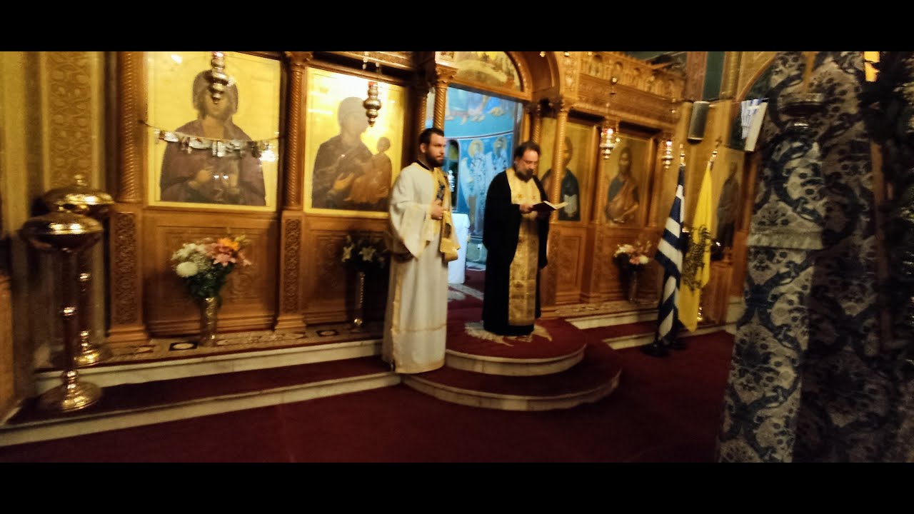 Ακολουθία των Γ` Χαιρετισμών 25-3-2022