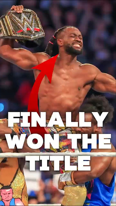 How Kofi Kingston won the WWE Title #wwe #wrestling #shorts