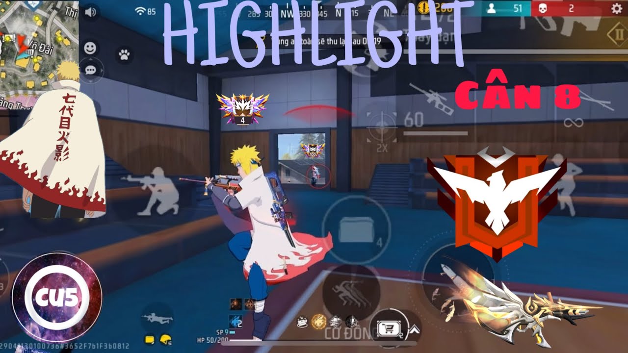 Highlight C5 Hoá Thân Thành Bố Của Naruto😎😁