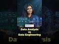 Data Analytics vs Data Engineering 2026: Key Differences Explained In Detail | #Shorts #Simplilearn