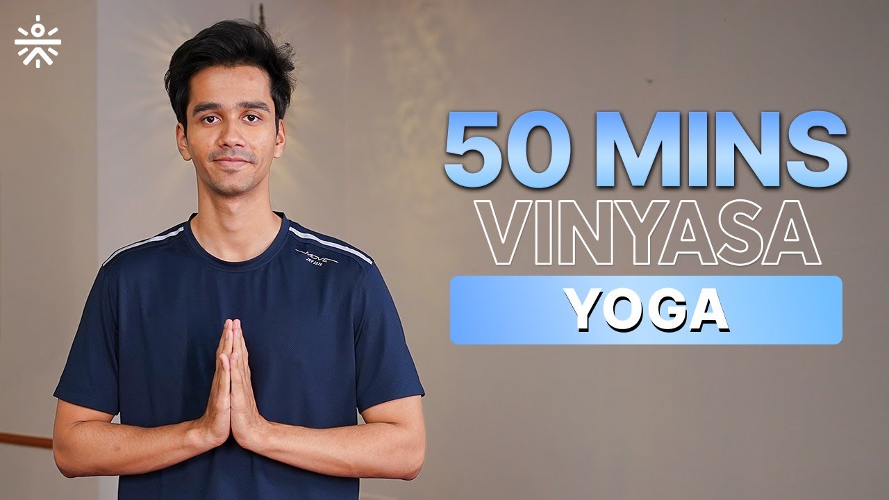 50 Minute Vinyasa Yoga Practice for Beginners | Vinyasa Yoga at Home | Vinyasa Flow Yoga