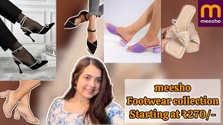 Meesho trendy Footwear haul || starting at ₹273/- || KTivity🦋