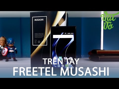 Vật Vờ| Trên tay Freetel Musashi: smartphone vỏ sò cổ điển mà hiện đại