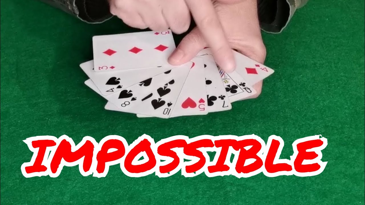 Impossible Card Trick With Only 8 Cards.