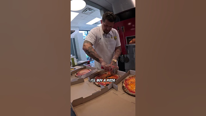 Handing Out Pizza to Hungry People!