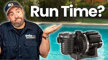 Hoe lang moet uw zwembadpomp draaien (exacte berekening)