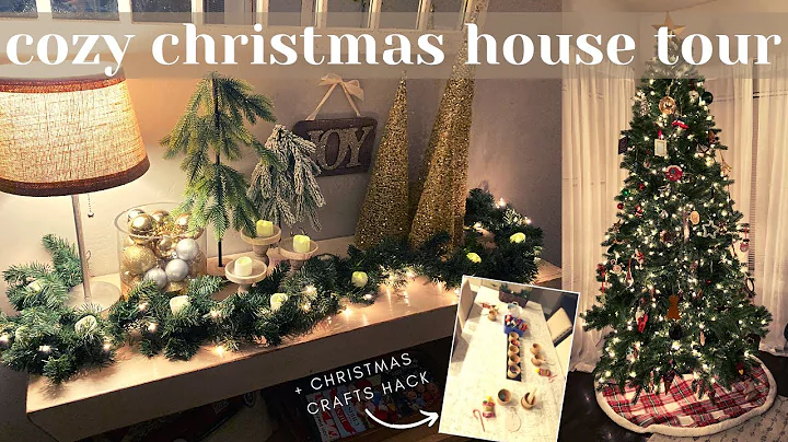 COZY CHRISTMAS HOUSE TOUR // NEW 2022 CHRISTMAS HO...