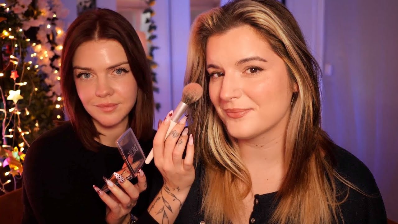 ASMR | Je maquille @alinea-asmr  🩷 chuchotements, makeup tout doux