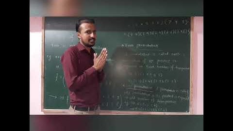 Cyclic permutation,Transposition, even and odd permutation