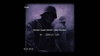 𝐒𝐮𝐧𝐫𝐢𝐬𝐞 𝐬𝐮𝐩𝐞𝐫 𝐬𝐥𝐨𝐰𝐞𝐝 𝐫𝐞𝐯𝐞𝐫𝐛