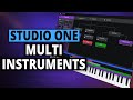 Studio one  multi instruments