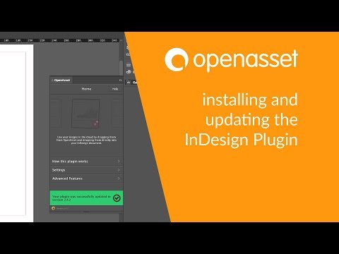 Installing and Updating the InDesign Plugin