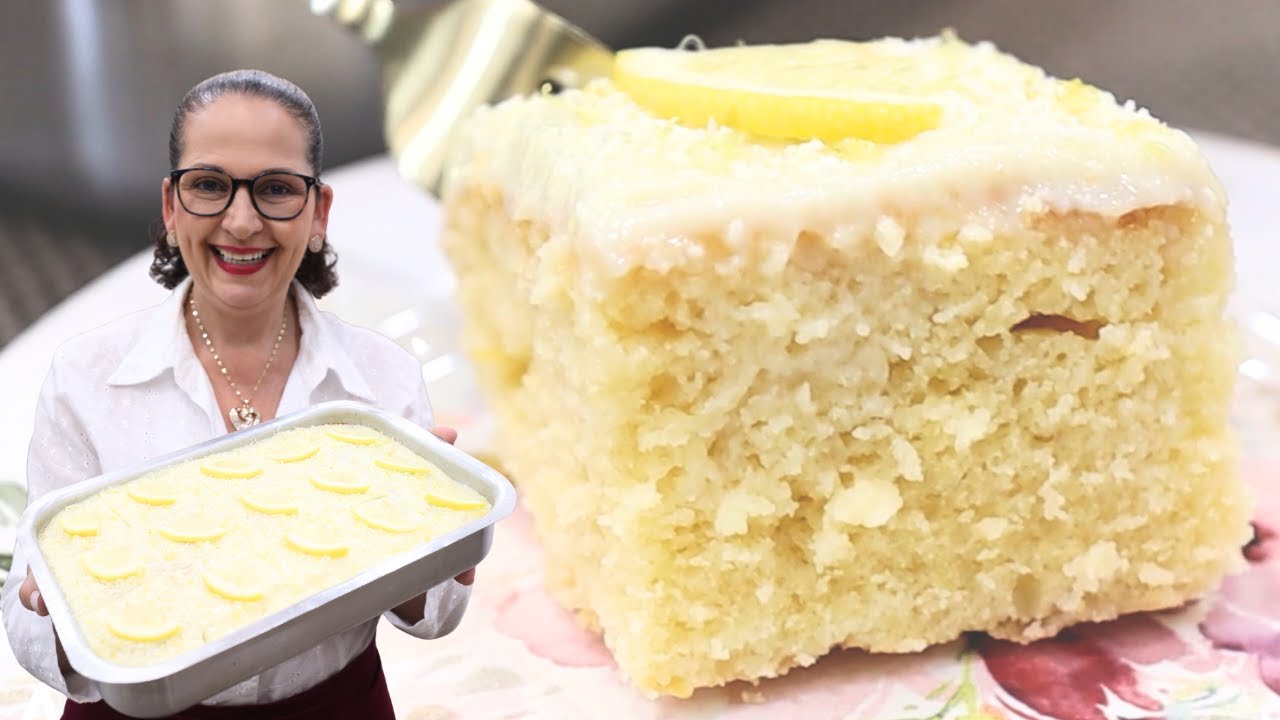 BOLO DE LIMÃO SICILIANO ÚMIDO, MACIO E FOFINHO! SUPER FÁCIL DE FAZER! - Isamara Amâncio