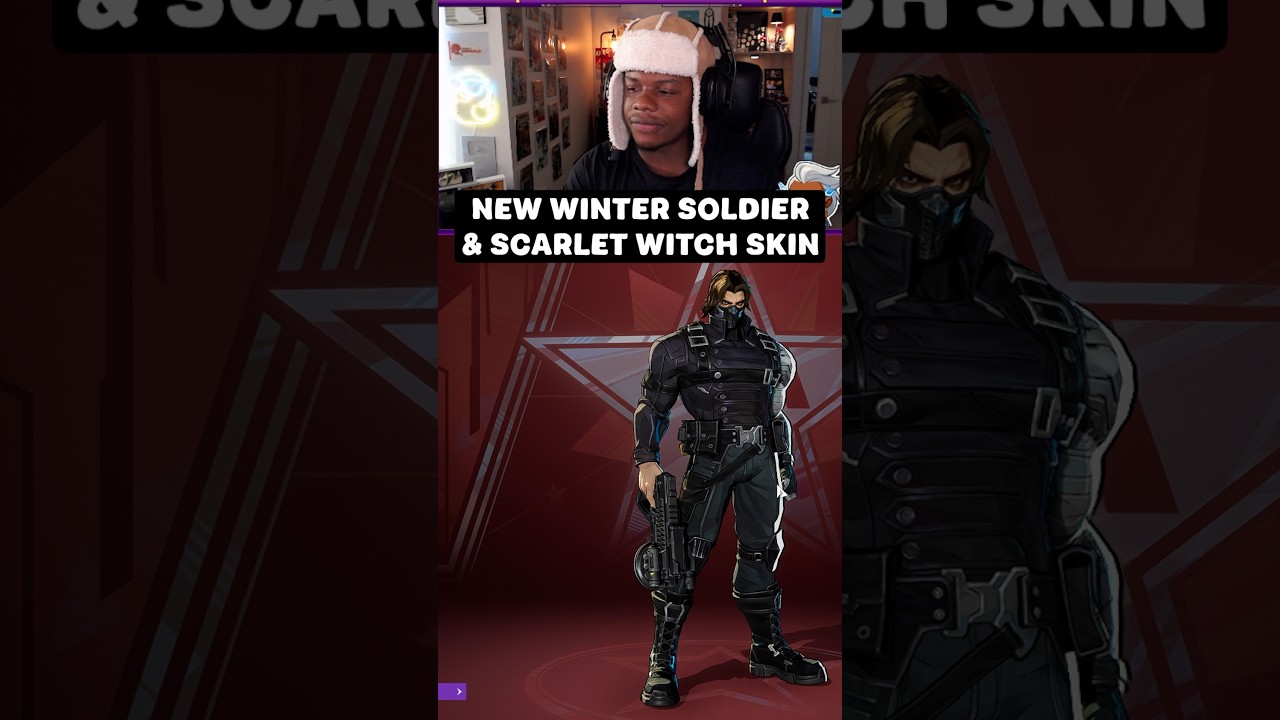 Bucky's New Skin Has a Weapon Swap? #marvelrivals #shorts
