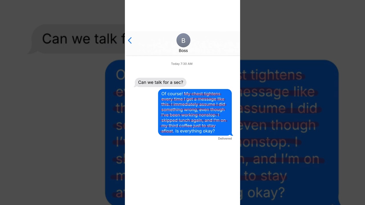 When One Text Can Trigger Your Whole Nervous System When One Text Can Trigger Your Whole Nervous System