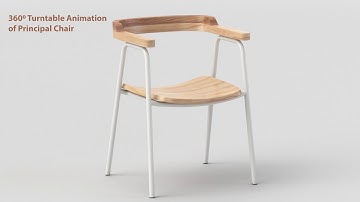 3D Turntable Animation of Principal Chair