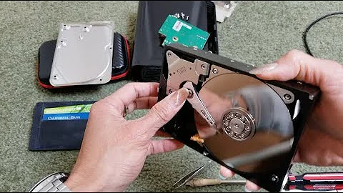 Disassemble & Assemble Western Digital WD My Book HDD Internal Hard Drive SATA