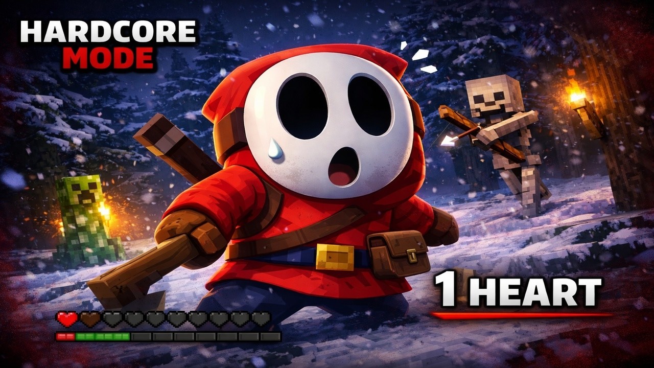 Shyguy Extreme play's: Hardcore Minecraft