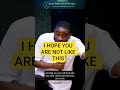 I HOPE YOU ARE NOT LIKE THIS?|PASTOR DOLAPO LAWAL