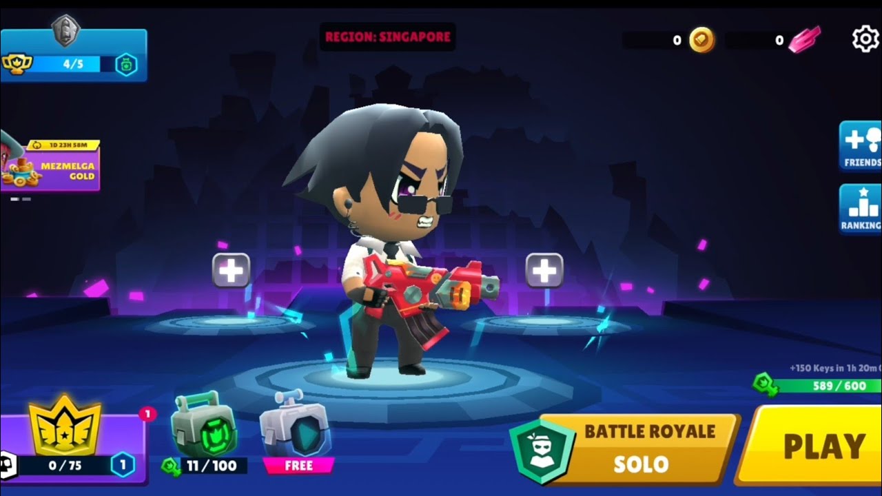 Bullet League - Battle Royale mobile gameplay   | Moggi gaming