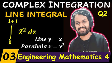 Complex Integration Example 2 Line Integral | Complex Analysis Engineering Mathematics 4