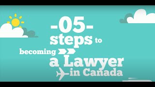 5 Steps to becoming a lawyer in Canada