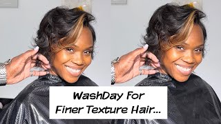 WashDay for Finer Texture Hair…