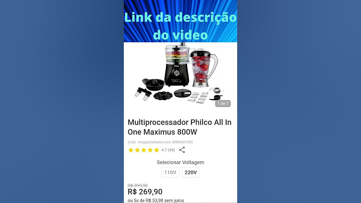 Multiprocessador Philco Top 3 ou Mais Ofertas e Promoções #magazineluiza #magalu #promoções #oferta