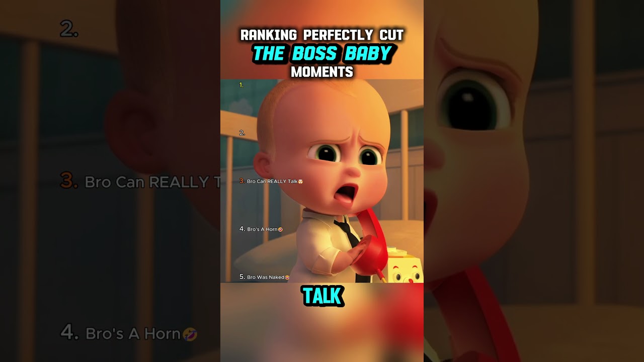 Best The Boss Baby Moments😂 #shorts