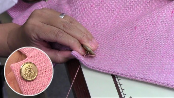 HOW TO SEW A SNAP CLOSURE - How to hand sew a snap on a garment so it won't  fall off!! 