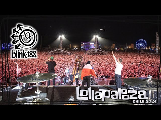 BLINK-182 - Live at Lollapalooza Chile 2024 - Full Show (03.16.2024) PRO-SHOT class=