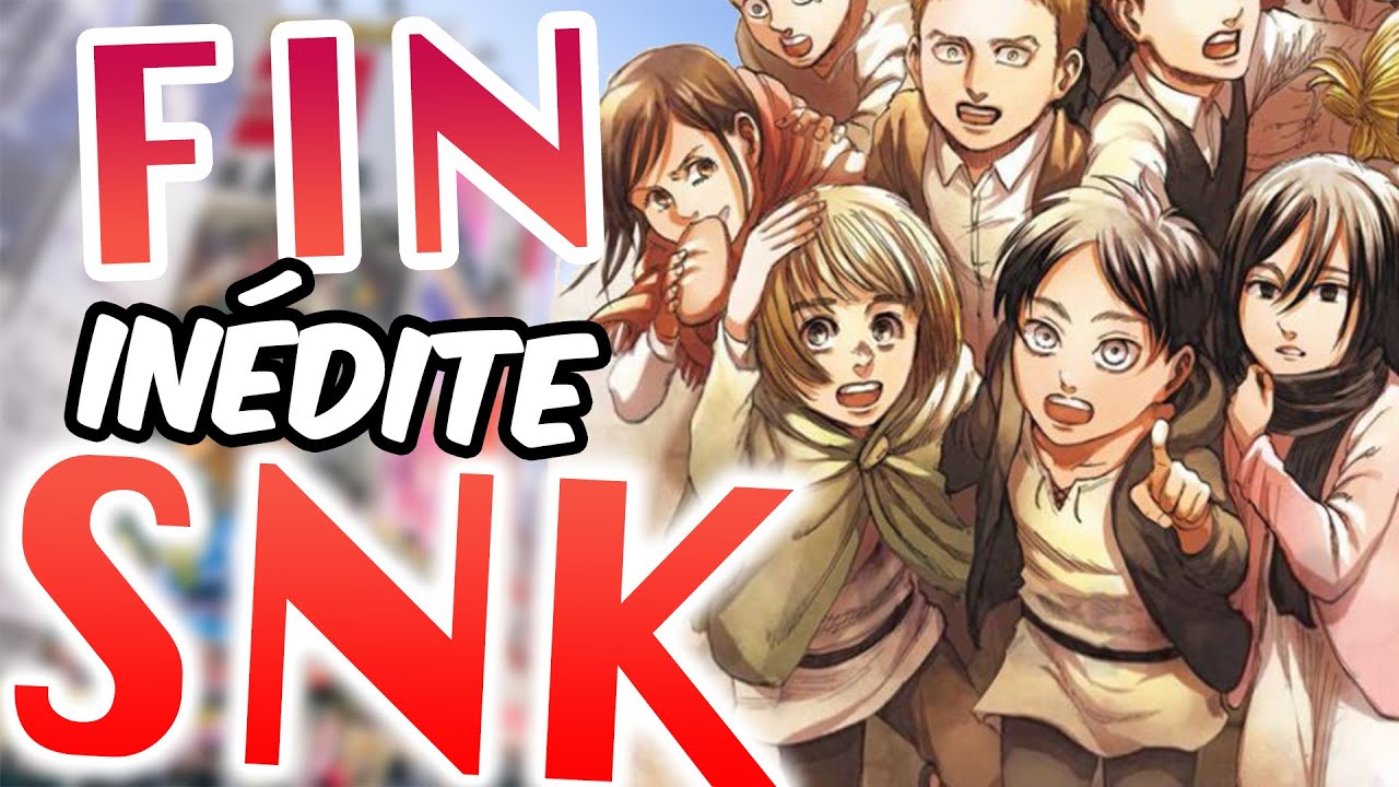 Des Pages INÉDITES pour la FIN de SHINGEKI NO KYOJIN, L'ATTAQUE DES