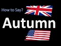 How to Pronounce Autumn? (2 WAYS!) UK/British Vs US/American English Pronunciation