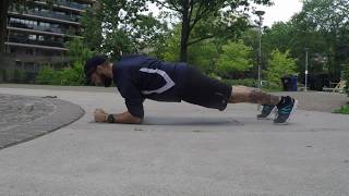 Commando's  Full Body Plank Exercise