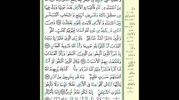 البقرة |الصفحة ٢٥| الجزء الثانى|إن فى خلق السماوات والارض | الآية مكرر ٥ مرا ت بصوت الحصرى