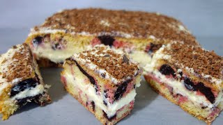 Ciasto "Huragan" - przepis na lekkie domowe ciasto z pysznym kremem