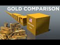 GOLD Reserve Comparison of all Country | 3D