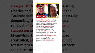 JUST NOW: Prince William & King Charles Clash Over Prince Andrew – Royal Rift Explodes! Information