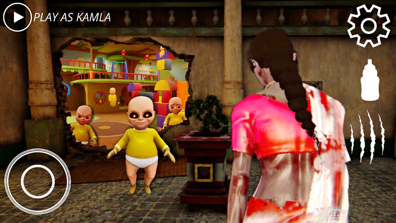 PLAYING AS KAMLA IN BABY IN YELLOW CHAPTER 2 NEW UPDATE || KAMLA VS YELLOW BABY