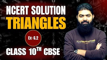 Class 10 Maths Chapter 6 Triangles 🔺 | NCERT Ex 6.2 Solution 2025-26 | Firoz Sir #class10maths