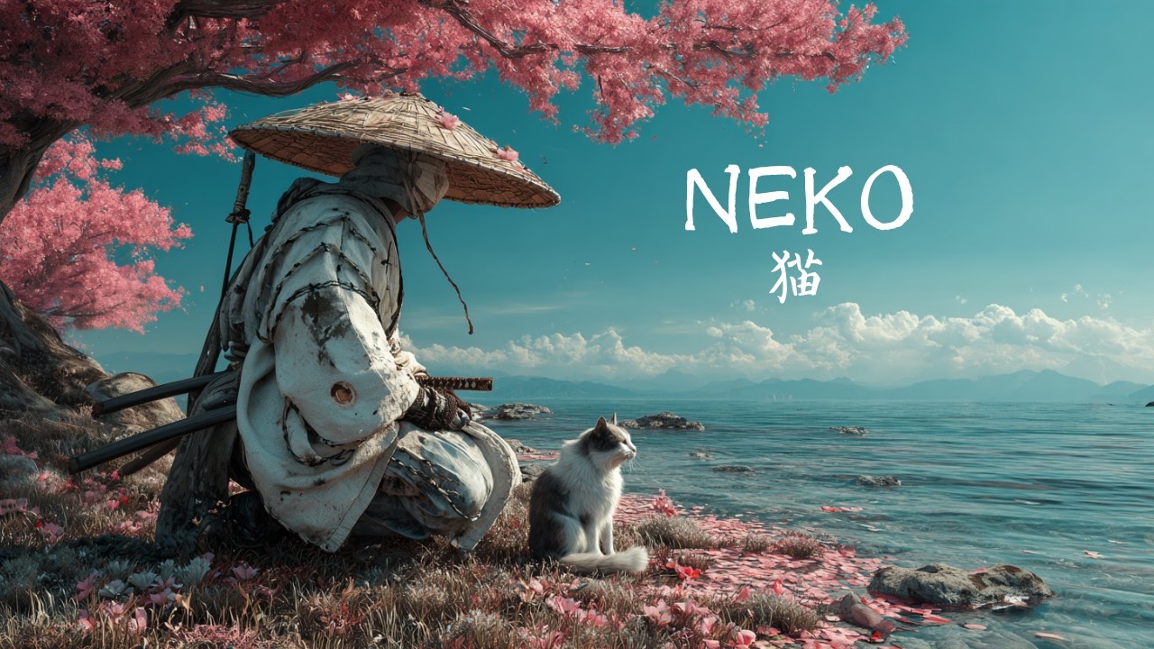 NEKO — 猫 — | Japanese Samurai Ambience for Calm Presence & Soft Awareness