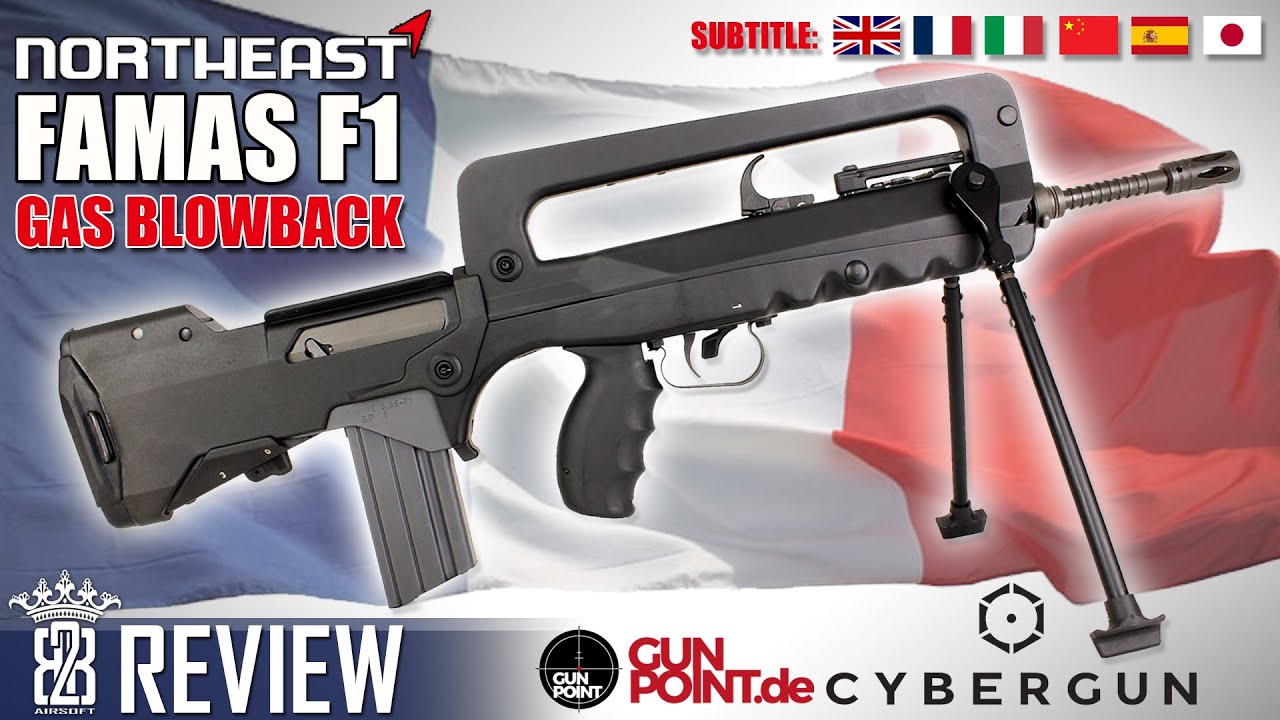 Northeast FAMAS F1 GBB - French Military Assault Rifle Airsoft